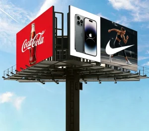 P8 IP65 Waterproof Outdoor High Brightness 8K HDR10+ LED Billboard Video Wall for Commercial Advertising