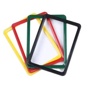 POP Advertising Clip Explosion Sticker Color Frame Price Tags Labels Easy Installation A3 Mechanical Supermarket Supplies