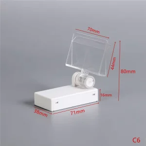 POP Advertising Magnetic Display Clip Supermarket Retail Store Promotion Sign Holder