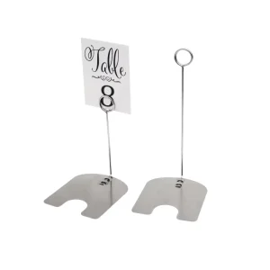POP Metal Price Tag Paper Sign Label Card Display Clip Holders Stand for Store Promotion
