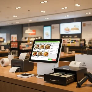 POS Cash Register Windows Android POS Terminal Restaurant Point of Sale System for Sale