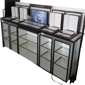POS Skincare Gondola Retail Store Display Fixtures Custom-made Floor Stand Display Rack End Display Makeup Gondola