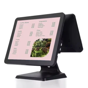 POS System Point of Sale Display Restaurant Order Device All in One POS System Touch Dual Screen Electronic Cash Register