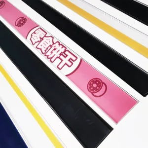 PVC Data Strip Supermarket Plastic for Gondola Shelf