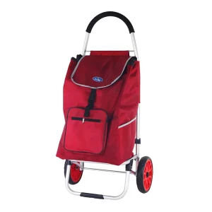 PVC Fabric Aluminium l Shopping Trolley
