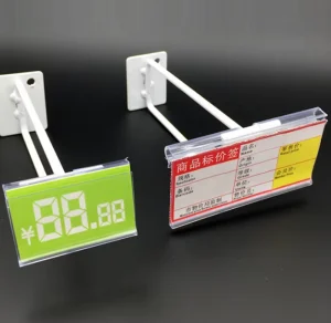 PVC PETG Magnetic Poster Hangers & Price Tag Holders for Supermarkets Retail Use