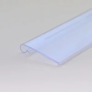 PVC Plastic Price Label Holder Supermarket Shelf Tag Hanging Label Holder Shelf Edge Strip Shop Display Shelving