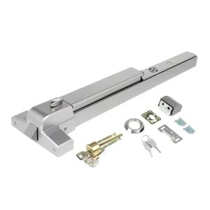 Panic Exit Device Panic Bar Lock Push Bar Panic Lock Set with Alarm for Fire Door