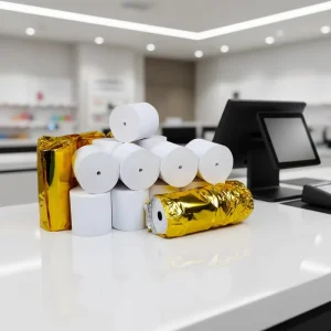 Paper 57x30cm Thermal Paper Rolls Bulk Supply Long Lasting for Retail Store Office Jiangxi