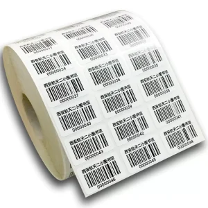 Paper Self adhesive Labels Printed Barcode Labels