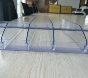 Plastic Display Rail Shelf Rack System Shelf Divider for Supermarket Shelves Display
