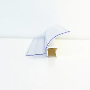 Plastic Extrusion Clip on Price Tag Label Holder for Supermarket