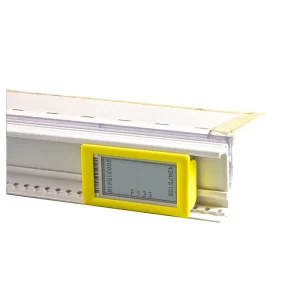 Plastic Extrusion Electronic Digital Price Shelf Talkers Labels ESL Rail Tag Holder