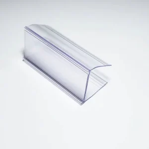 Plastic Label Holders for Wood Shelves Shelf Label Stand Holder Clip Ceiling Hanging Sign Holders
