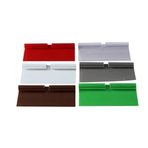Plastic PVC Self-adhesive Flat Store Extruded Data Strip Supermarket Price Label Holder Shelf Price Tag Ticket Holder