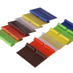 Plastic PVC Self-adhesive Flat Store Extruded Data Strip Supermarket Price Label Holder Shelf Price Tag Ticket Holder