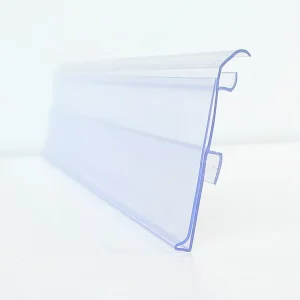 Plastic Price Label Tag Holder Plastic Strip for Supermarket Shelf