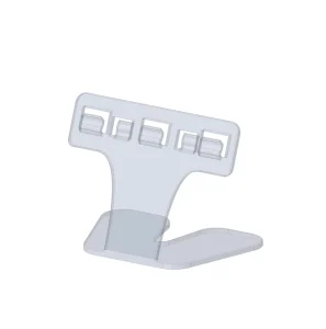 Plastic Reflex Sign Holder for Fashion Hanging Arm Transparent Deli Ticket Holder