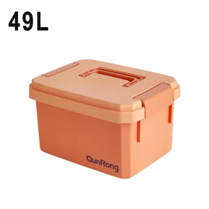 Plastic Storage Bins With Lid Stackable Storage Containers for Organizing Storage Boxes