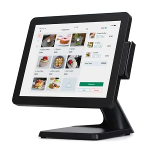Point of Sale System Waterproof Touch Screen LCD LED High Brightness Monitor POS System with Card Reader