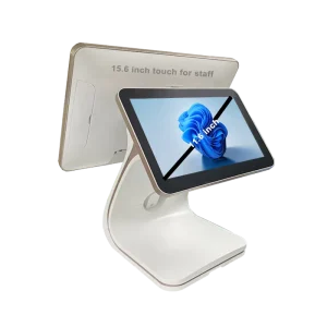 Point of Sale With a Scale and Double Screen POS Unit Android System Cashier Machine