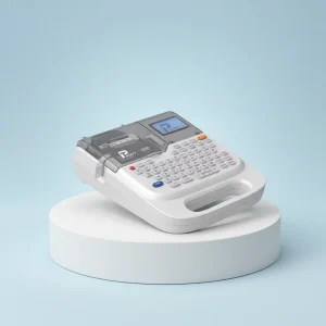 Portable Desktop Thermal Transfer Auto-Cutting 203dpi 12mm Label Barcode Printer Sticker Machine