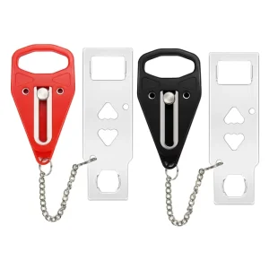 Portable Door Lock Security Device Anti Theft Protection Lock for Traveling Home Bedroom Hotel Apartment