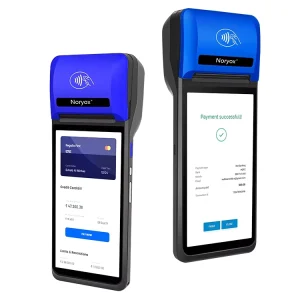 Portable Handheld Sales Terminal for Checkout Mobile Payment System with NFC WiFi Bluetooth Connectivity