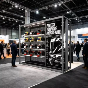 Portable Minimalist Tier Display Rack Elevate Product Visibility in Limited Space with Light Weight Easy Assembly