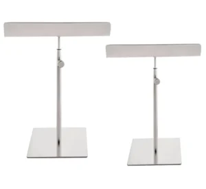 Portable Modern Metal Price Tag Holder with Base Retail Shop Countertop Sign Holder Poster Display Stand