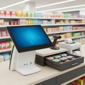 Pos Machine Point of Sale All in One Touch Wins11 Desktop Vesa Machine Cash Register