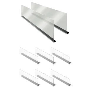 Premium Magnetic Acrylic Shelf Divider For Retail Shelves