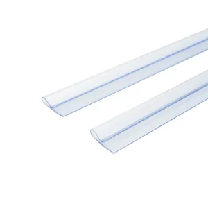 Price Holder for Shelves Big Label Holder Plastic Data Strip for Wire Shelf Price Holder Product Customization Plant D