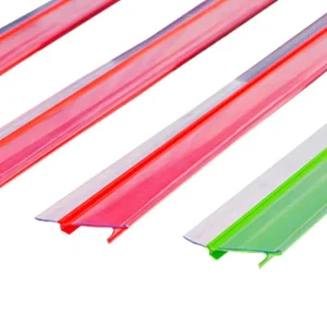 Price Tag Holder Strip / Label Holder Supermarket Shelving Plastic China