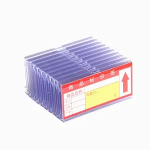 Price Tag Holder for Shop and Supermarket
