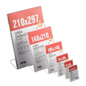 Price for Sign Holder L Shape Sign Holder Desktop Display Stand for Restaurant