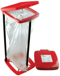 Promotion Plastic Folding Trash Can Garbage Bin With Lid