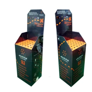 Promotional Customized Cardboard Dump Bins Display Racks for Supermarket Advertising Leader Display M1501004 ISO9001 Certified