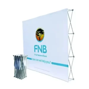 Pull Expanded Wire Mesh Display Rack and Stands Customized Cover Logo Aluminium Alloy or Iron Expanded Frame