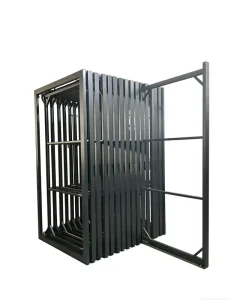 Pull and Push Marble Granite Stone Slab Display Racks Sliding Slate Quartz Tile Showroom Displays Stand for PVC Wall Panel