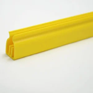 Pvc Plastic Extrusion Price Tag Label Holder Plastic Strip for Supermarket Shelf