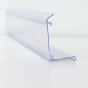 Pvc Plastic Plastic Strip Label Wire Basket Price Tag Holder for Supermarket