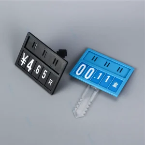 Pvc Price Tag Price Sign Display Holder Adjustable Price Tag Display Clothing Garment Supermarket Frozen Seafood