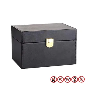 RFID Blocking Faraday Box Custom Made EMP Shield Box for Car Key Cell Phone Anti Hacking Storage Box