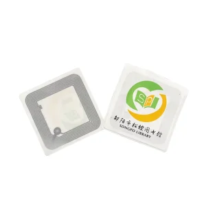RFID Library Tag High Frequency Smart Label For Book Tracking School Archive Asset Management Anti Theft System
