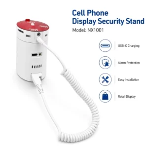 RUIDUN NX1001 High Quality Anti theft Device Retail Mobile Phone Security Display Holder Anti theft Display Device