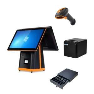 RUINAI POS Software Retail Supermarket System Windows Android Wi Fi 6 2 Year Warranty 10-Point Capacitive Touch Screen 4G Cash