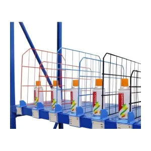 Rack and Shelf Dividers with Wire Mesh