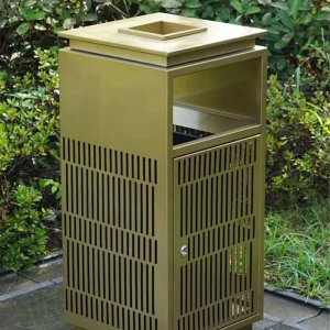 Real Estate Sales Department Metal Customized Hotel LobbyKTV Stainless Steel Fruit Skin Box with Chimney Real Estate Display Box