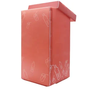 Recycle Corrugated Hollow Reusable pp Waste Coroplast Plastic Bottles Waste Paper Trash Can Corrugated Clothes Recycling Bin